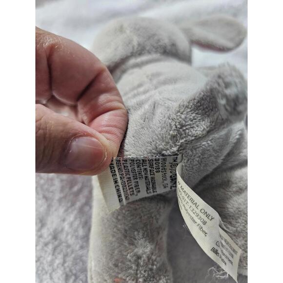 Ganz Wee Bears Village Elephant Costume Plush Teddy Bear Toy Gray Ears & Tail 7" - Picture 12 of 13